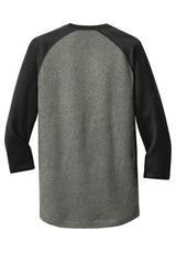 New Era Men's Heritage Blend 3/4-Sleeve Baseball Raglan Tee. NEA104 New Era