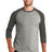 New Era Men's Heritage Blend 3/4-Sleeve Baseball Raglan Tee. NEA104 New Era
