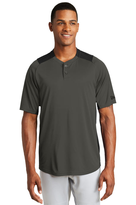 New Era Men's Diamond Era 2-Button Jersey. NEA221 New Era