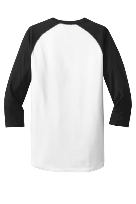 New Era Men's Heritage Blend 3/4-Sleeve Baseball Raglan Tee. NEA104 New Era