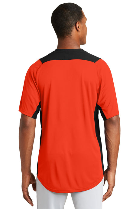 New Era Men's Diamond Era 2-Button Jersey. NEA221 New Era