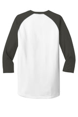 New Era Men's Heritage Blend 3/4-Sleeve Baseball Raglan Tee. NEA104 New Era