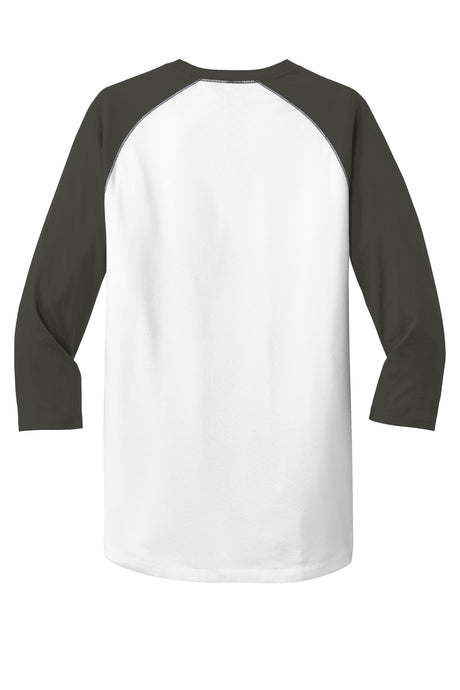 New Era Men's Heritage Blend 3/4-Sleeve Baseball Raglan Tee. NEA104 New Era