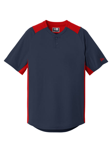New Era Men's Diamond Era 2-Button Jersey. NEA221 New Era