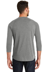 New Era Men's Heritage Blend 3/4-Sleeve Baseball Raglan Tee. NEA104 New Era