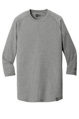 New Era Men's Heritage Blend 3/4-Sleeve Baseball Raglan Tee. NEA104 New Era