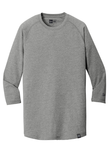 New Era Men's Heritage Blend 3/4-Sleeve Baseball Raglan Tee. NEA104 New Era