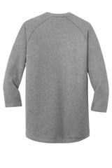 New Era Men's Heritage Blend 3/4-Sleeve Baseball Raglan Tee. NEA104 New Era