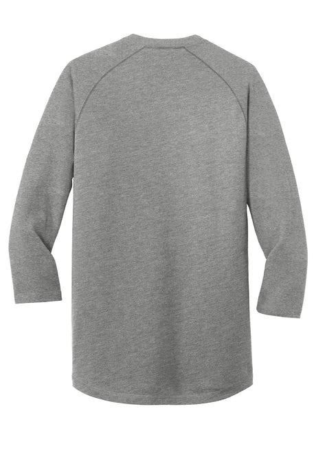 New Era Men's Heritage Blend 3/4-Sleeve Baseball Raglan Tee. NEA104 New Era