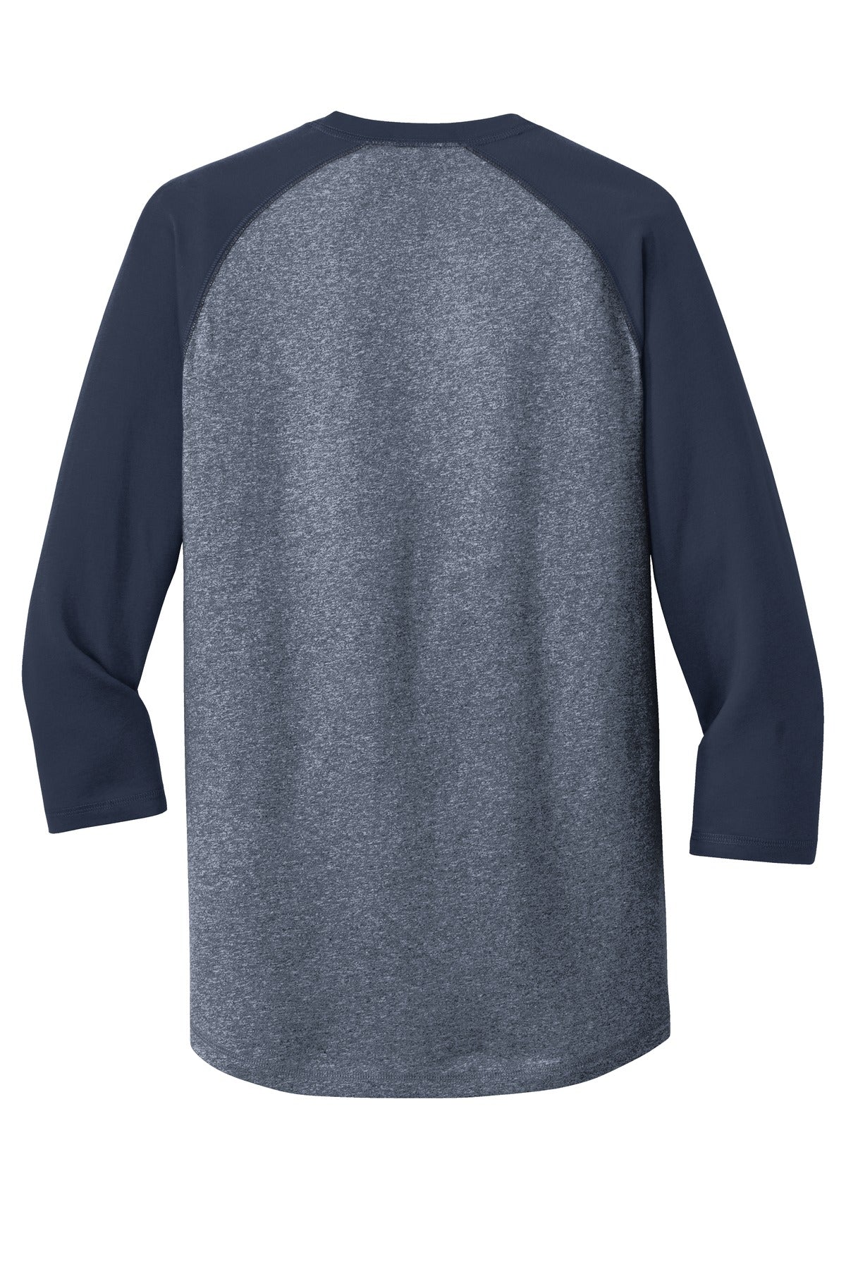 New Era Men's Heritage Blend 3/4-Sleeve Baseball Raglan Tee. NEA104 New Era