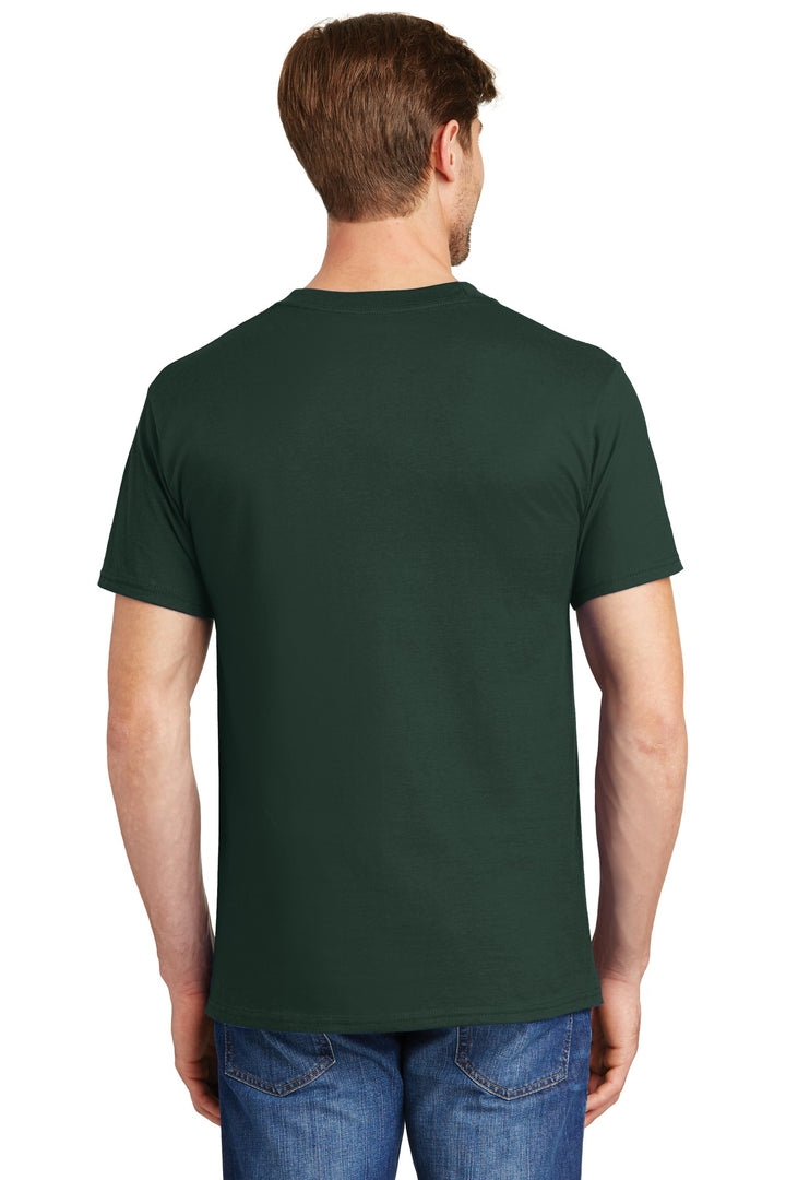 Hanes Men's Beefy 100% Cotton T-Shirt with Pocket Hanes