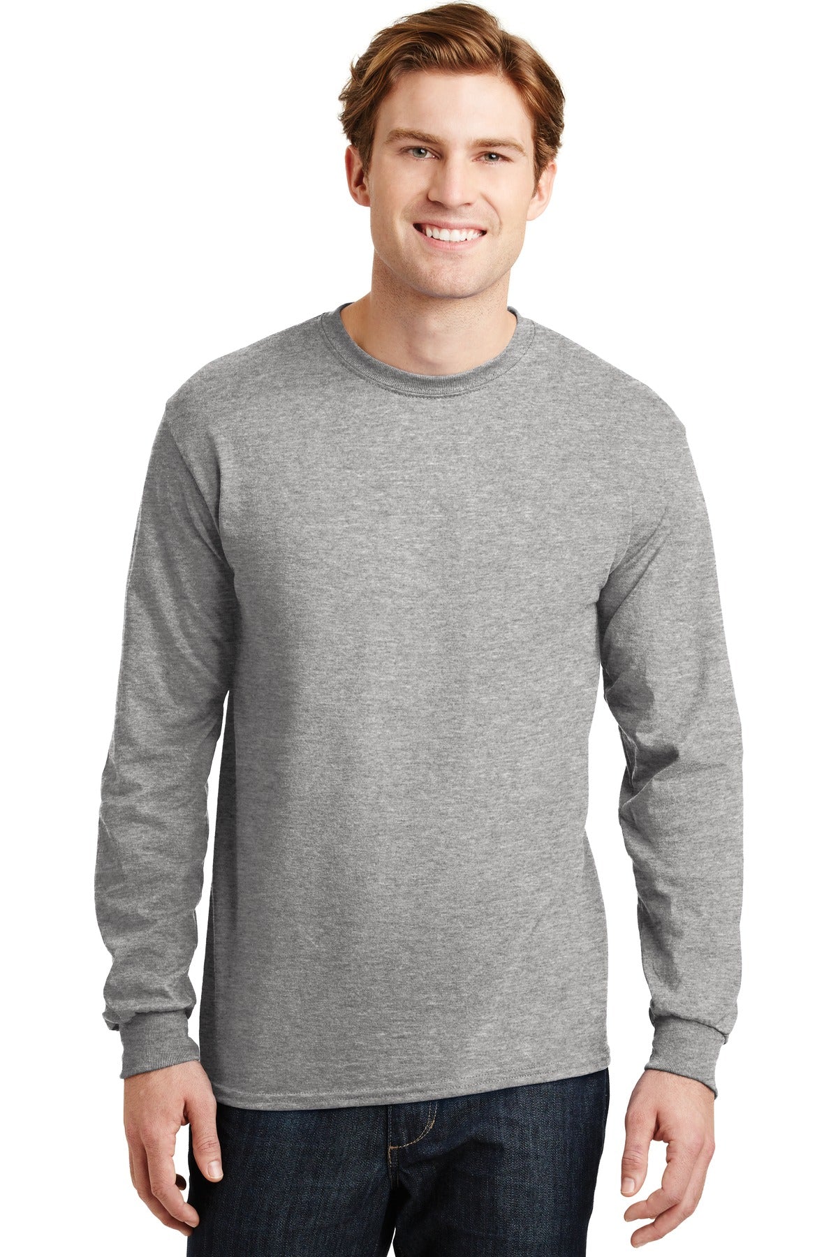Gildan Men's DryBlend 50 Cotton/50 Poly Long Sleeve T-Shirt Gildan