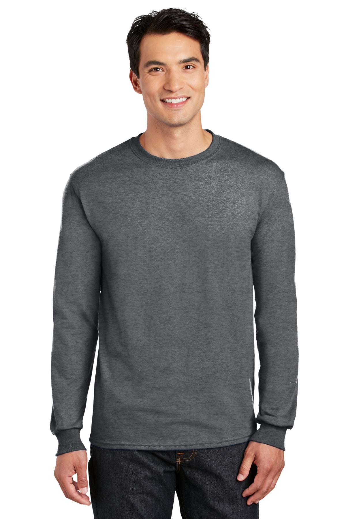 Gildan Men's DryBlend 50 Cotton/50 Poly Long Sleeve T-Shirt Gildan