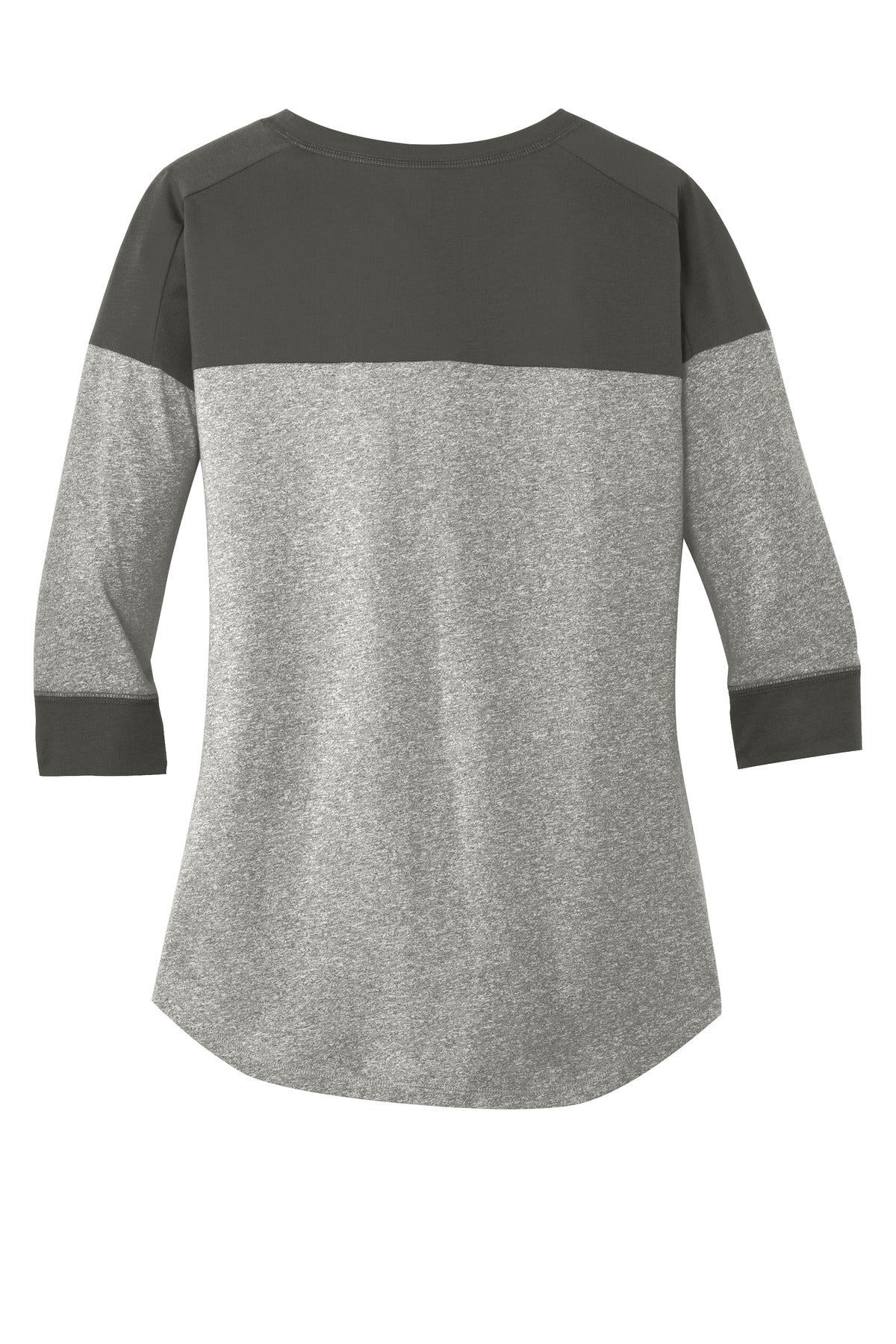 New Era Women's Heritage Blend 3/4-Sleeve Baseball Raglan Tee. LNEA104 New Era