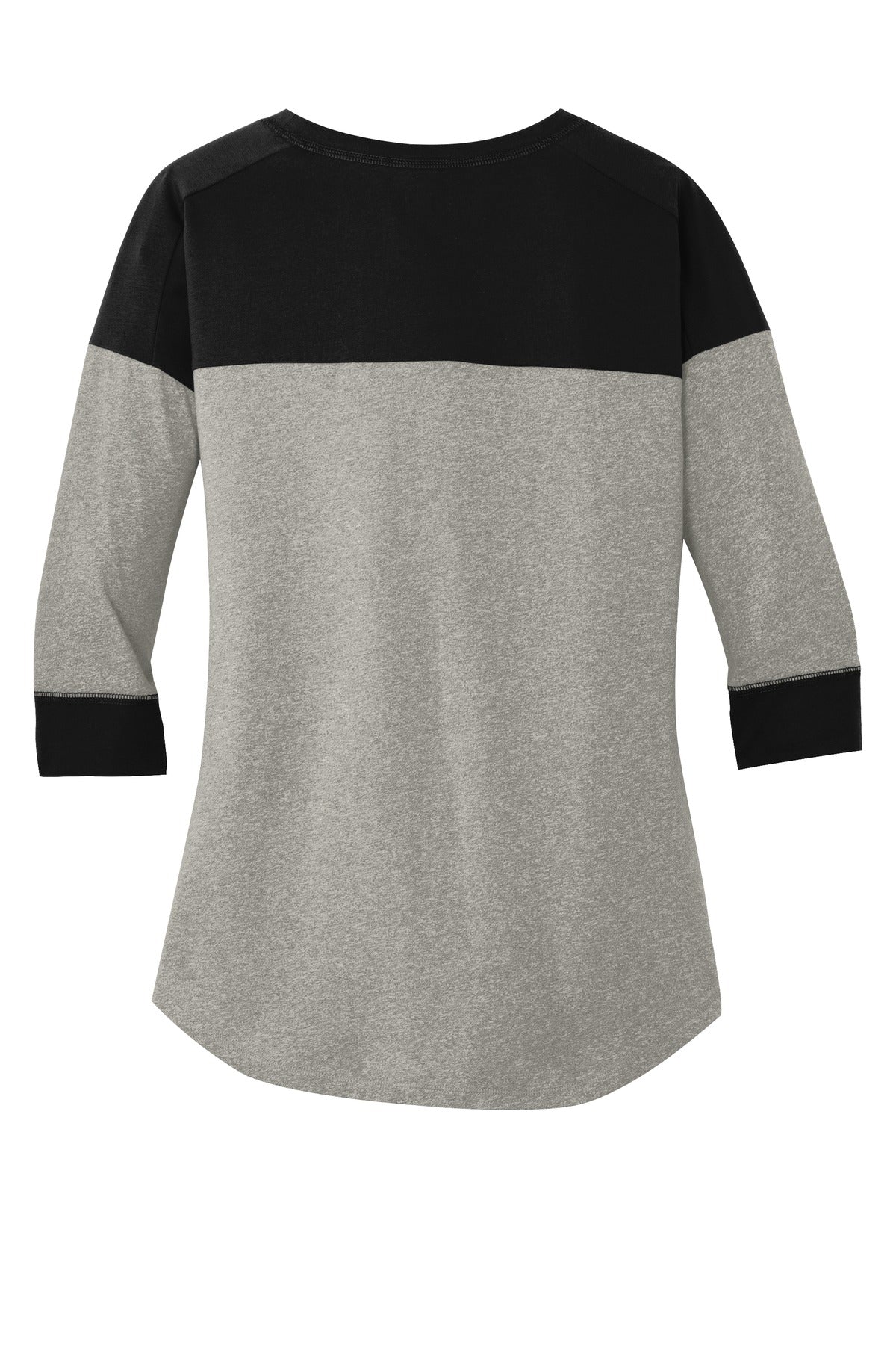 New Era Women's Heritage Blend 3/4-Sleeve Baseball Raglan Tee. LNEA104 New Era