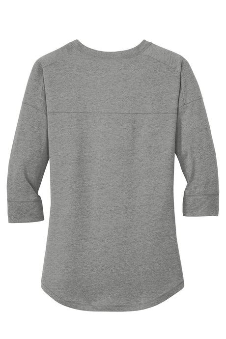 New Era Women's Heritage Blend 3/4-Sleeve Baseball Raglan Tee. LNEA104 New Era