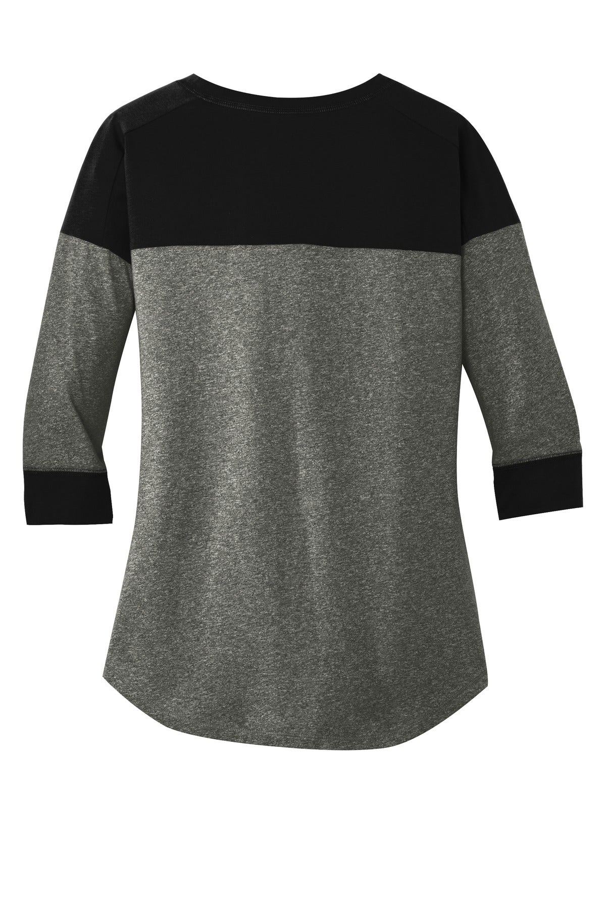 New Era Women's Heritage Blend 3/4-Sleeve Baseball Raglan Tee. LNEA104 New Era