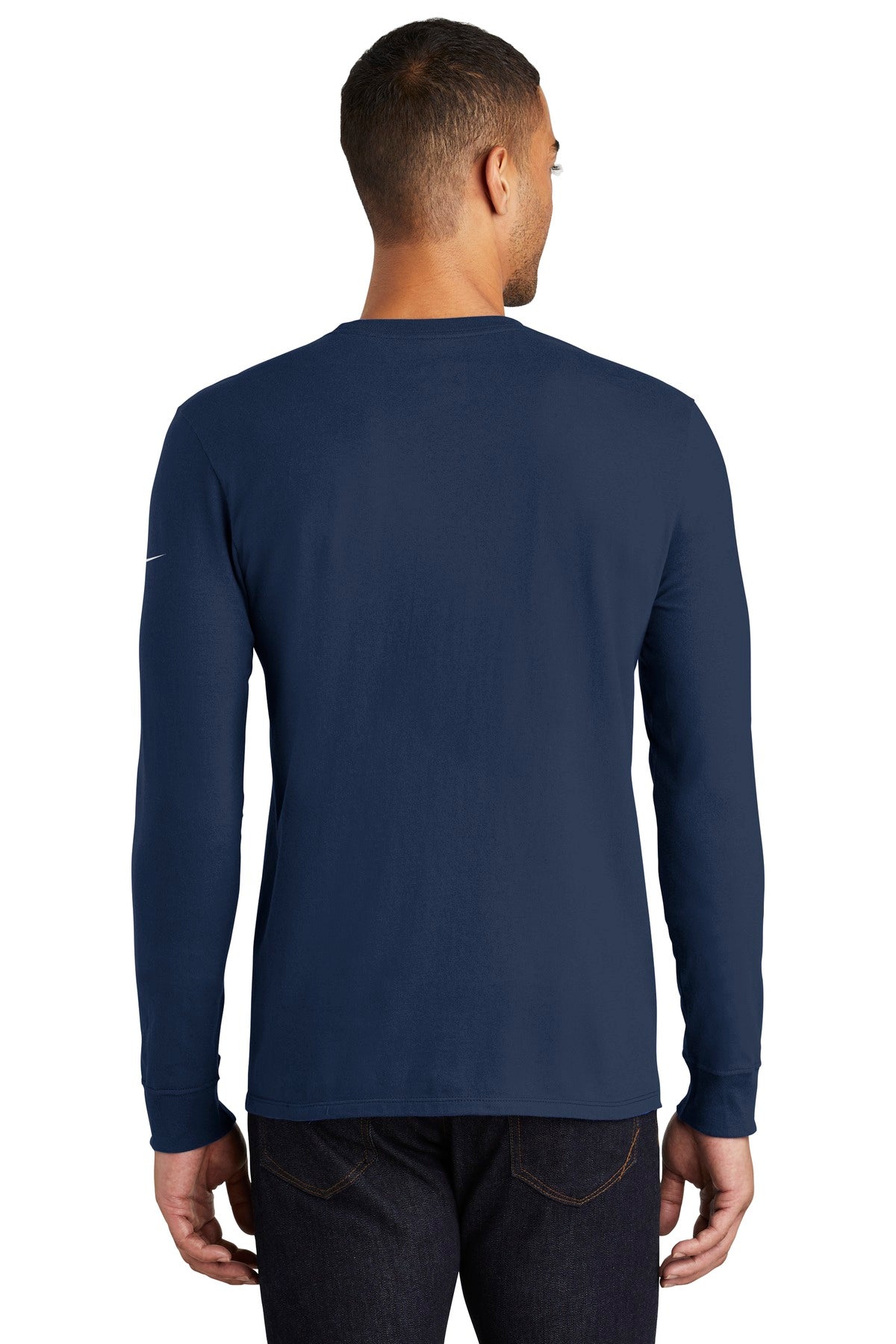 Nike Men's Core Cotton Long Sleeve Tee Shirt. NKBQ5232 Nike