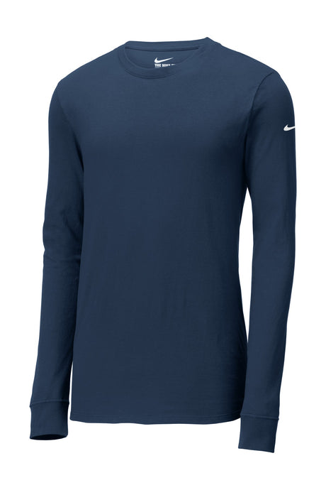 Nike Men's Core Cotton Long Sleeve Tee Shirt. NKBQ5232 Nike