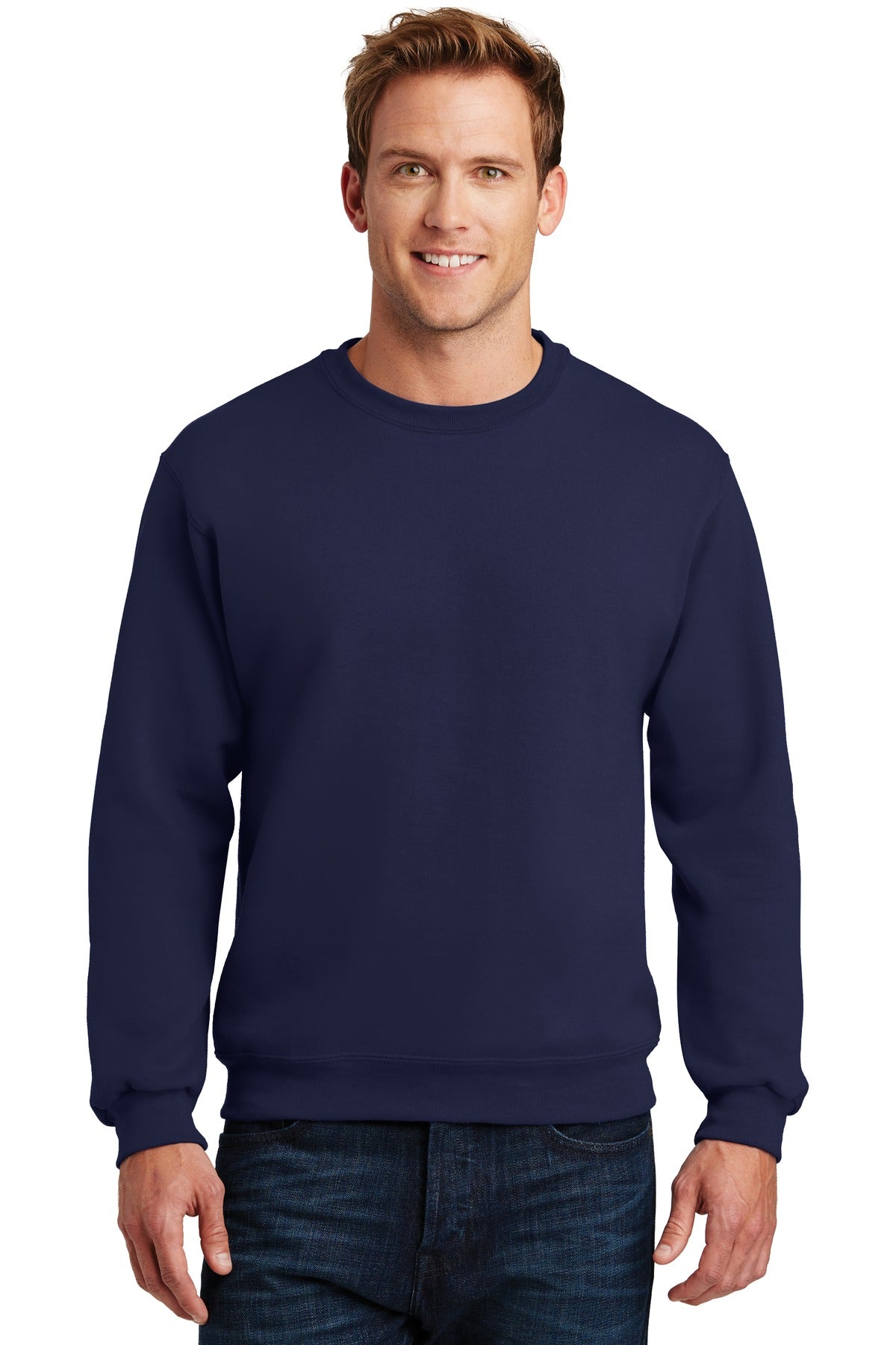 Jerzees Men's SUPER SWEATS NuBlend - Crewneck Sweatshirt Jerzees