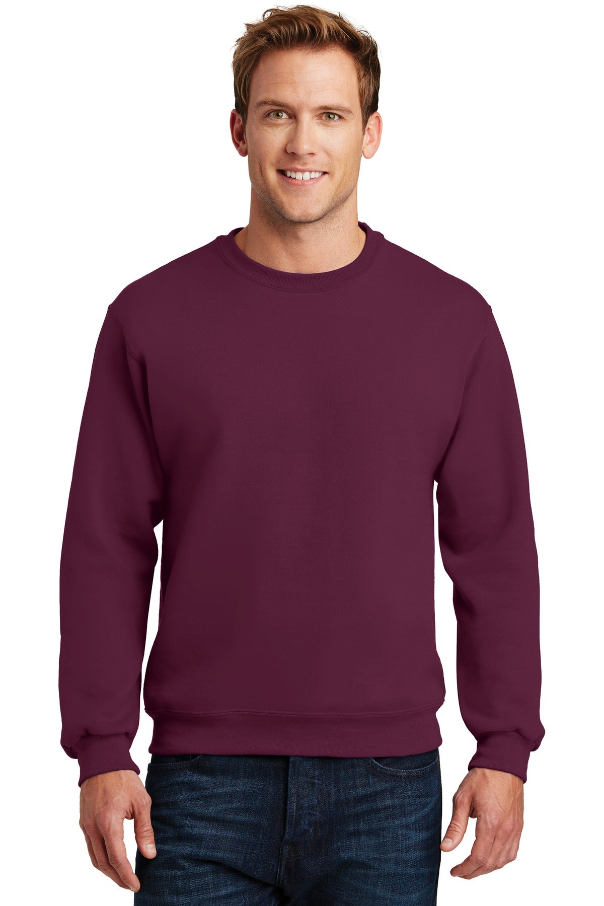 Jerzees Men's SUPER SWEATS NuBlend - Crewneck Sweatshirt Jerzees