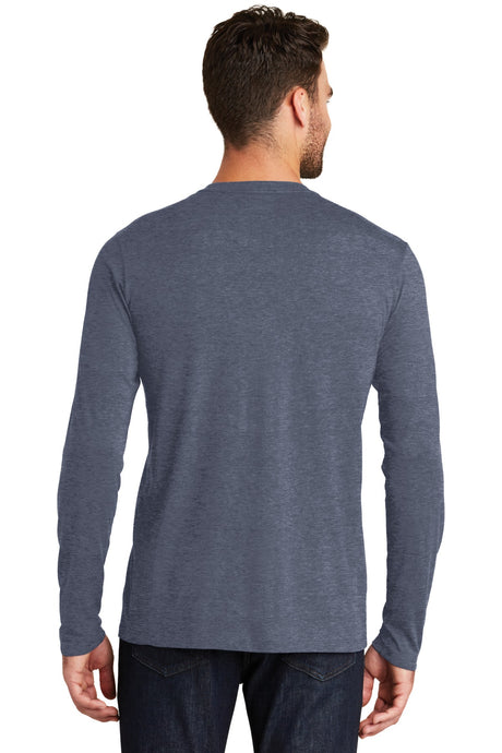 New Era Men's Heritage Blend Long Sleeve Crew Tee. NEA102 New Era