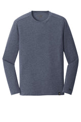 New Era Men's Heritage Blend Long Sleeve Crew Tee. NEA102 New Era