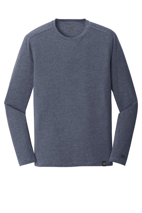 New Era Men's Heritage Blend Long Sleeve Crew Tee. NEA102 New Era