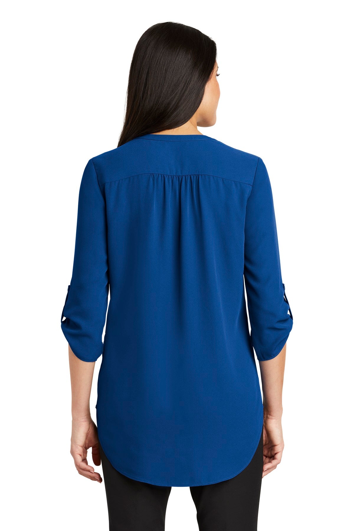 Port Authority Womens 3/4-Sleeve Tunic Blouse. LW701