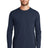 New Era Men's Heritage Blend Long Sleeve Crew Tee. NEA102 New Era