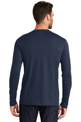 New Era Men's Heritage Blend Long Sleeve Crew Tee. NEA102 New Era