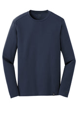 New Era Men's Heritage Blend Long Sleeve Crew Tee. NEA102 New Era
