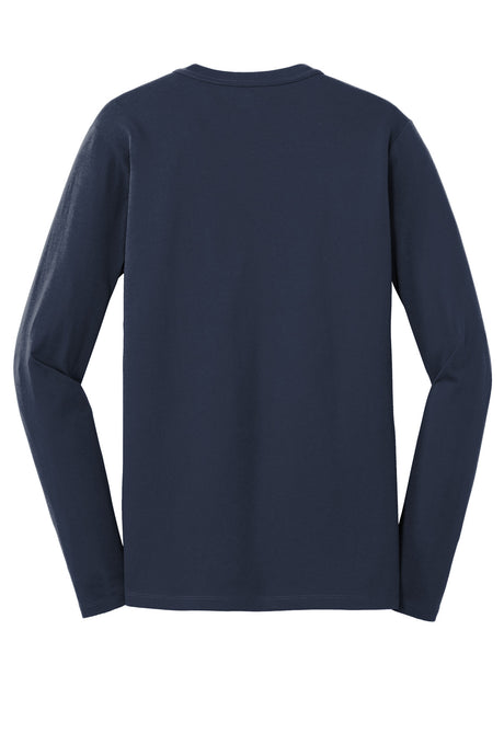 New Era Men's Heritage Blend Long Sleeve Crew Tee. NEA102 New Era