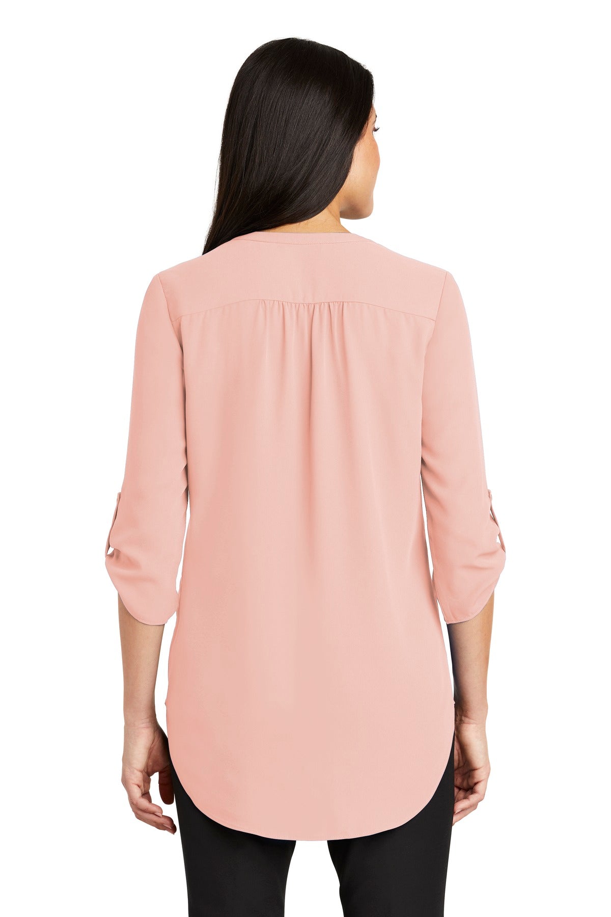 Port Authority Womens 3/4-Sleeve Tunic Blouse. LW701
