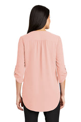 Port Authority Womens 3/4-Sleeve Tunic Blouse. LW701
