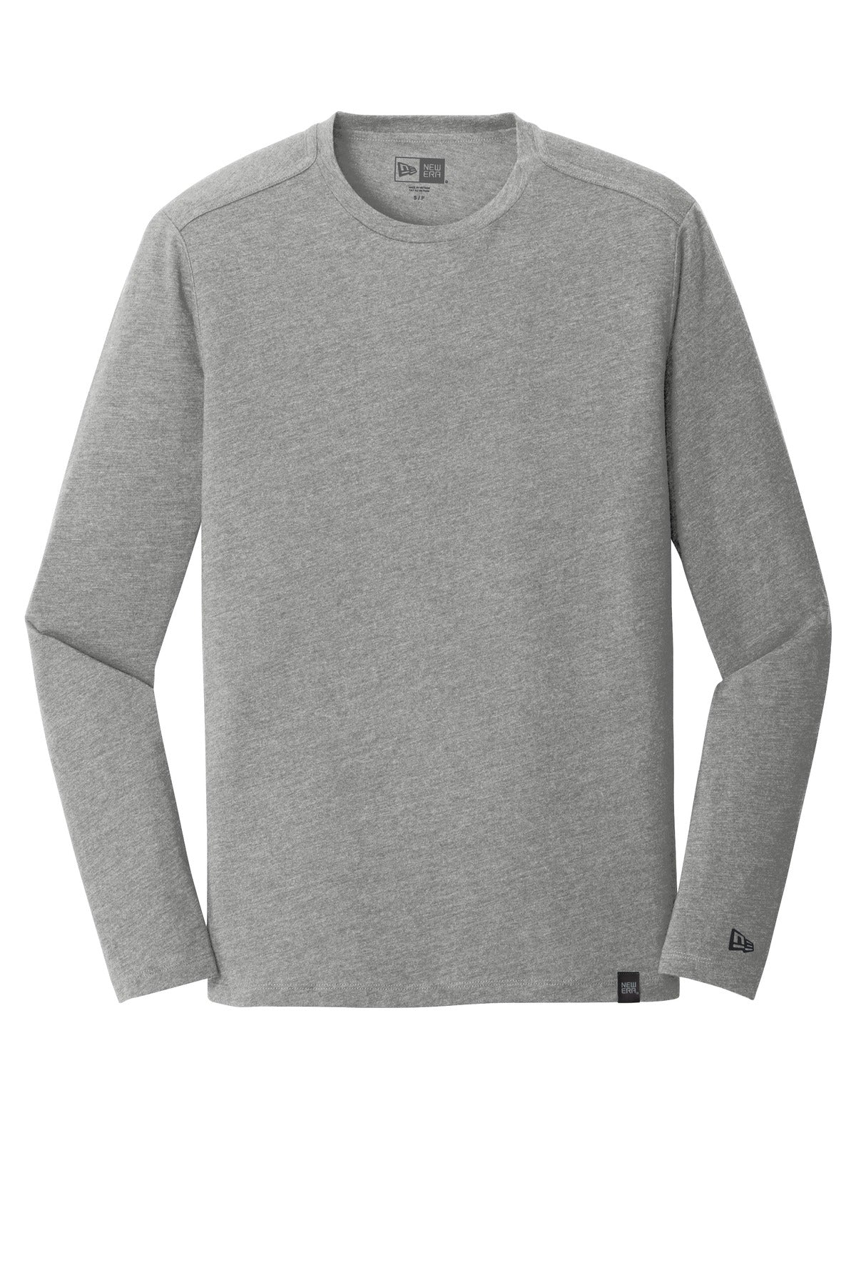 New Era Men's Heritage Blend Long Sleeve Crew Tee. NEA102 New Era