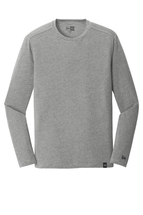 New Era Men's Heritage Blend Long Sleeve Crew Tee. NEA102 New Era