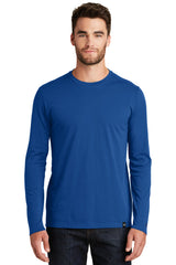 New Era Men's Heritage Blend Long Sleeve Crew Tee. NEA102 New Era