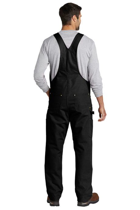 Carhartt Men's Duck Unlined Bib Overalls CT102776 Carhartt