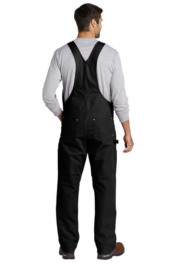 Carhartt Men's Duck Unlined Bib Overalls CT102776 Carhartt
