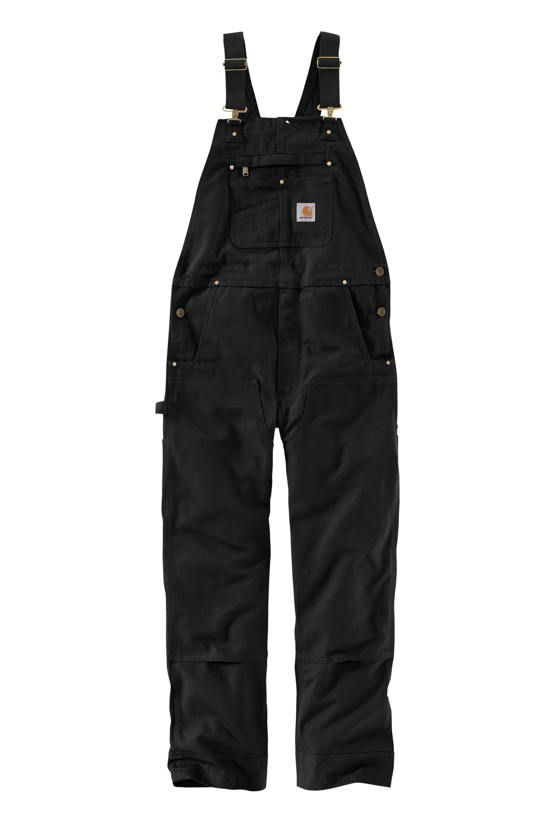 Carhartt Men's Duck Unlined Bib Overalls CT102776 Carhartt
