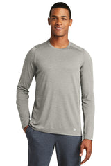 New Era Men's Series Performance Long Sleeve Crew Tee. NEA201 New Era