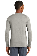 New Era Men's Series Performance Long Sleeve Crew Tee. NEA201 New Era