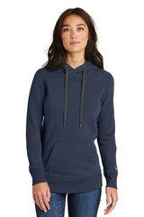 New Era Women's French Terry Pullover Hoodie. LNEA500 New Era