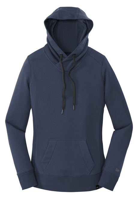 New Era Women's French Terry Pullover Hoodie. LNEA500 New Era