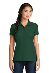 New Era Women's Venue Home Plate Polo. LNEA300 New Era