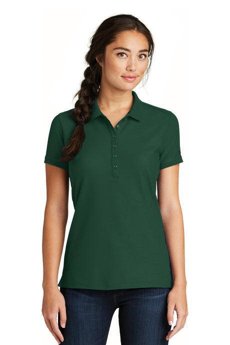 New Era Women's Venue Home Plate Polo. LNEA300 New Era