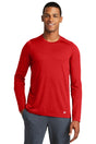 New Era Men's Series Performance Long Sleeve Crew Tee. NEA201 New Era