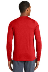 New Era Men's Series Performance Long Sleeve Crew Tee. NEA201 New Era