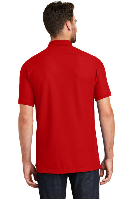 New Era Men's Venue Home Plate Polo. NEA300 New Era